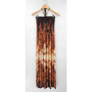 Try Me Once Love Me Forever Women's Small Sundress Travel Beach Lounge Maxi